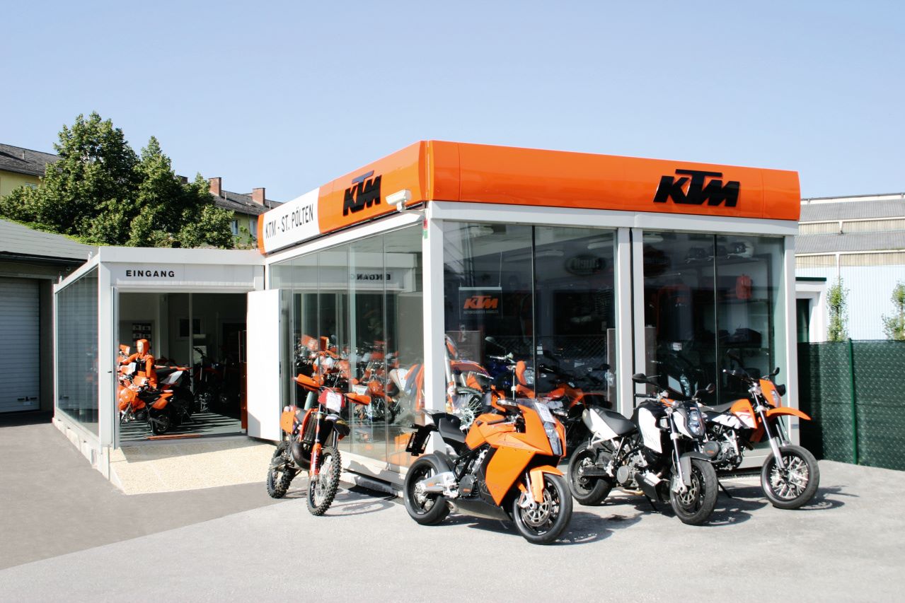 Bulle de vente KTM bungaloc