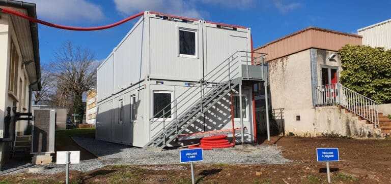 Bureaux modulaires CHU – Centre d’analyse virologique